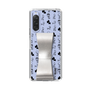 Slim Protection Case - STAND & RING RIBBON Silver［ Rune Naito - RUNE Animal Dog ］