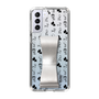 Slim Protection Case - STAND & RING RIBBON Silver［ Rune Naito - RUNE Animal Dog ］