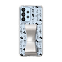 Slim Protection Case - STAND & RING RIBBON Silver［ Rune Naito - RUNE Animal Dog ］