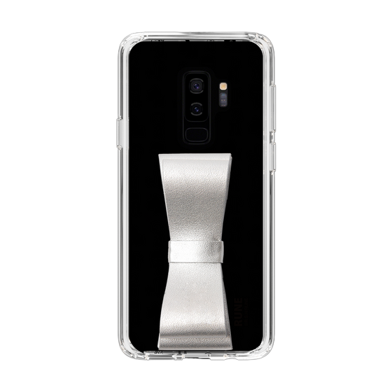 Slim Protection Case - STAND & RING RIBBON Silver［ Rune Naito - RUNE Animal Dog ］