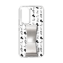 Slim Protection Case - STAND & RING RIBBON Silver［ Rune Naito - RUNE Animal Dog ］