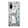 Slim Protection Case - STAND & RING RIBBON Silver［ Rune Naito - RUNE Animal Dog ］