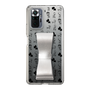 Slim Protection Case - STAND & RING RIBBON Silver［ Rune Naito - RUNE Animal Dog ］