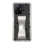 Slim Protection Case - STAND & RING RIBBON Silver［ Rune Naito - RUNE Animal Dog ］