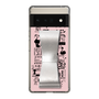 Slim Protection Case - STAND & RING RIBBON Silver［ Rune Naito - RUNE Girl Retro & Modern - Pink ］