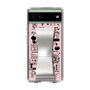 Slim Protection Case - STAND & RING RIBBON Silver［ Rune Naito - RUNE Girl Retro & Modern - Pink ］