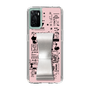 Slim Protection Case - STAND & RING RIBBON Silver［ Rune Naito - RUNE Girl Retro & Modern - Pink ］