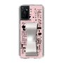 Slim Protection Case - STAND & RING RIBBON Silver［ Rune Naito - RUNE Girl Retro & Modern - Pink ］