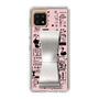 Slim Protection Case - STAND & RING RIBBON Silver［ Rune Naito - RUNE Girl Retro & Modern - Pink ］