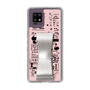 Slim Protection Case - STAND & RING RIBBON Silver［ Rune Naito - RUNE Girl Retro & Modern - Pink ］