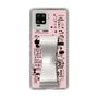 Slim Protection Case - STAND & RING RIBBON Silver［ Rune Naito - RUNE Girl Retro & Modern - Pink ］