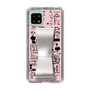 Slim Protection Case - STAND & RING RIBBON Silver［ Rune Naito - RUNE Girl Retro & Modern - Pink ］
