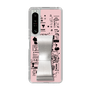 Slim Protection Case - STAND & RING RIBBON Silver［ Rune Naito - RUNE Girl Retro & Modern - Pink ］