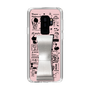 Slim Protection Case - STAND & RING RIBBON Silver［ Rune Naito - RUNE Girl Retro & Modern - Pink ］