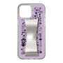 Slim Protection Case - STAND & RING RIBBON Silver［ Rune Naito - RUNE Girl Retro & Modern - Purple ］