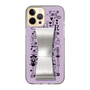 Slim Protection Case - STAND & RING RIBBON Silver［ Rune Naito - RUNE Girl Retro & Modern - Purple ］