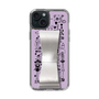 Slim Protection Case - STAND & RING RIBBON Silver［ Rune Naito - RUNE Girl Retro & Modern - Purple ］