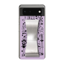 Slim Protection Case - STAND & RING RIBBON Silver［ Rune Naito - RUNE Girl Retro & Modern - Purple ］