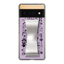 Slim Protection Case - STAND & RING RIBBON Silver［ Rune Naito - RUNE Girl Retro & Modern - Purple ］
