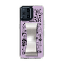 Slim Protection Case - STAND & RING RIBBON Silver［ Rune Naito - RUNE Girl Retro & Modern - Purple ］
