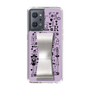 Slim Protection Case - STAND & RING RIBBON Silver［ Rune Naito - RUNE Girl Retro & Modern - Purple ］