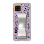 Slim Protection Case - STAND & RING RIBBON Silver［ Rune Naito - RUNE Girl Retro & Modern - Purple ］