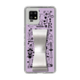 Slim Protection Case - STAND & RING RIBBON Silver［ Rune Naito - RUNE Girl Retro & Modern - Purple ］
