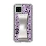 Slim Protection Case - STAND & RING RIBBON Silver［ Rune Naito - RUNE Girl Retro & Modern - Purple ］