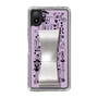 Slim Protection Case - STAND & RING RIBBON Silver［ Rune Naito - RUNE Girl Retro & Modern - Purple ］