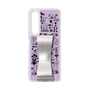 Slim Protection Case - STAND & RING RIBBON Silver［ Rune Naito - RUNE Girl Retro & Modern - Purple ］