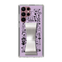 Slim Protection Case - STAND & RING RIBBON Silver［ Rune Naito - RUNE Girl Retro & Modern - Purple ］