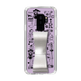 Slim Protection Case - STAND & RING RIBBON Silver［ Rune Naito - RUNE Girl Retro & Modern - Purple ］