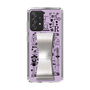 Slim Protection Case - STAND & RING RIBBON Silver［ Rune Naito - RUNE Girl Retro & Modern - Purple ］