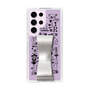 Slim Protection Case - STAND & RING RIBBON Silver［ Rune Naito - RUNE Girl Retro & Modern - Purple ］