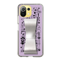 Slim Protection Case - STAND & RING RIBBON Silver［ Rune Naito - RUNE Girl Retro & Modern - Purple ］