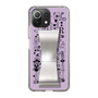 Slim Protection Case - STAND & RING RIBBON Silver［ Rune Naito - RUNE Girl Retro & Modern - Purple ］