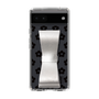 Slim Protection Case - STAND & RING RIBBON Silver［ Rune Naito - RUNE Flower - Black ］