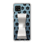 Slim Protection Case - STAND & RING RIBBON Silver［ Rune Naito - RUNE Flower - Black ］