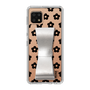 Slim Protection Case - STAND & RING RIBBON Silver［ Rune Naito - RUNE Flower - Black ］