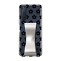 Slim Protection Case - STAND & RING RIBBON Silver［ Rune Naito - RUNE Flower - Black ］
