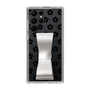 Slim Protection Case - STAND & RING RIBBON Silver［ Rune Naito - RUNE Flower - Black ］