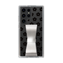 Slim Protection Case - STAND & RING RIBBON Silver［ Rune Naito - RUNE Flower - Black ］