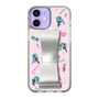 Slim Protection Case - STAND & RING RIBBON Silver［ HATSUNE MIKU - Ribbon - Instrumental - Pink ］