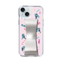 Slim Protection Case - STAND & RING RIBBON Silver［ HATSUNE MIKU - Ribbon - Instrumental - Pink ］