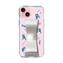 Slim Protection Case - STAND & RING RIBBON Silver［ HATSUNE MIKU - Ribbon - Instrumental - Pink ］