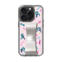 Slim Protection Case - STAND & RING RIBBON Silver［ HATSUNE MIKU - Ribbon - Instrumental - Pink ］