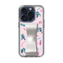 Slim Protection Case - STAND & RING RIBBON Silver［ HATSUNE MIKU - Ribbon - Instrumental - Pink ］