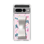 Slim Protection Case - STAND & RING RIBBON Silver［ HATSUNE MIKU - Ribbon - Instrumental - Pink ］