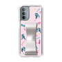 Slim Protection Case - STAND & RING RIBBON Silver［ HATSUNE MIKU - Ribbon - Instrumental - Pink ］