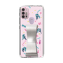 Slim Protection Case - STAND & RING RIBBON Silver［ HATSUNE MIKU - Ribbon - Instrumental - Pink ］